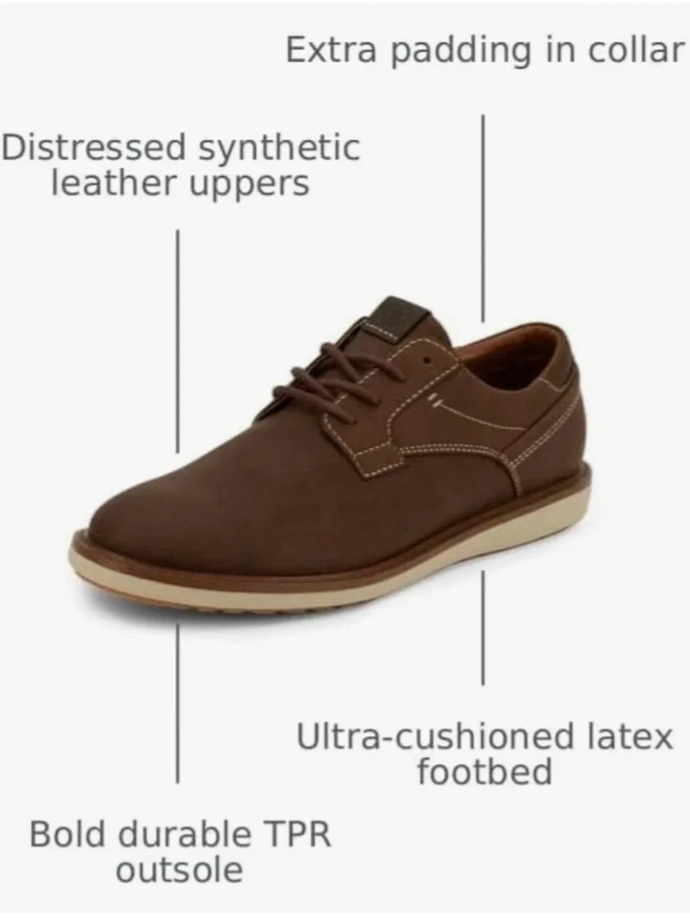 Dockers Lace-Up Casual Oxford Dress Shoes